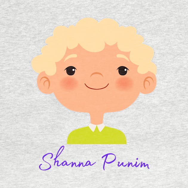 Shanna Punim - Funny Yiddish Quotes by MikeMargolisArt